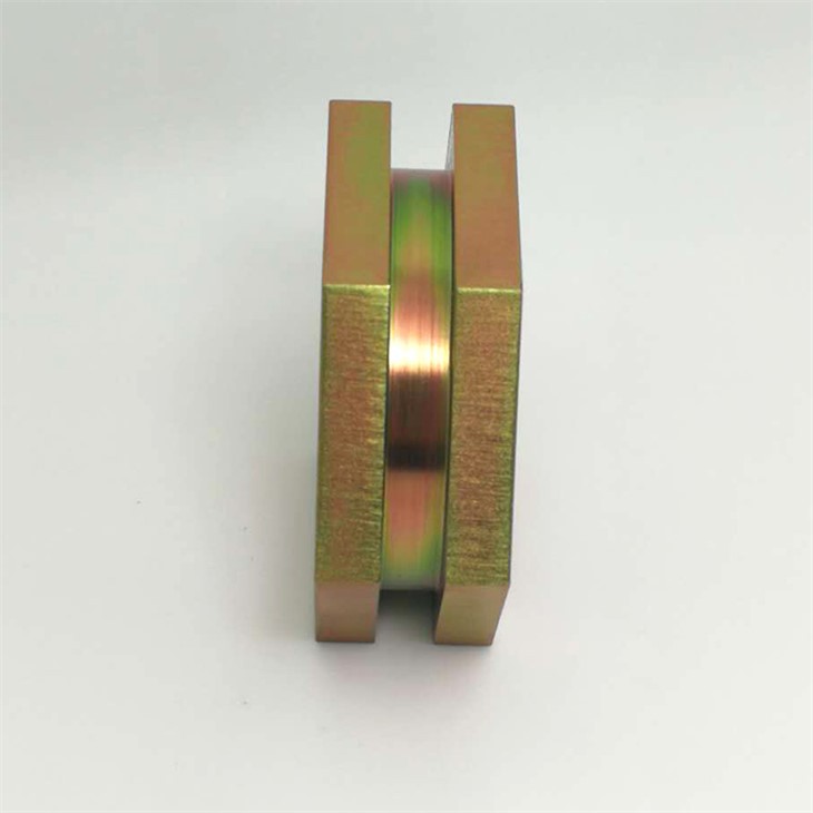 Color Zinc Plating On The Surface CNC Machined Parts Steel